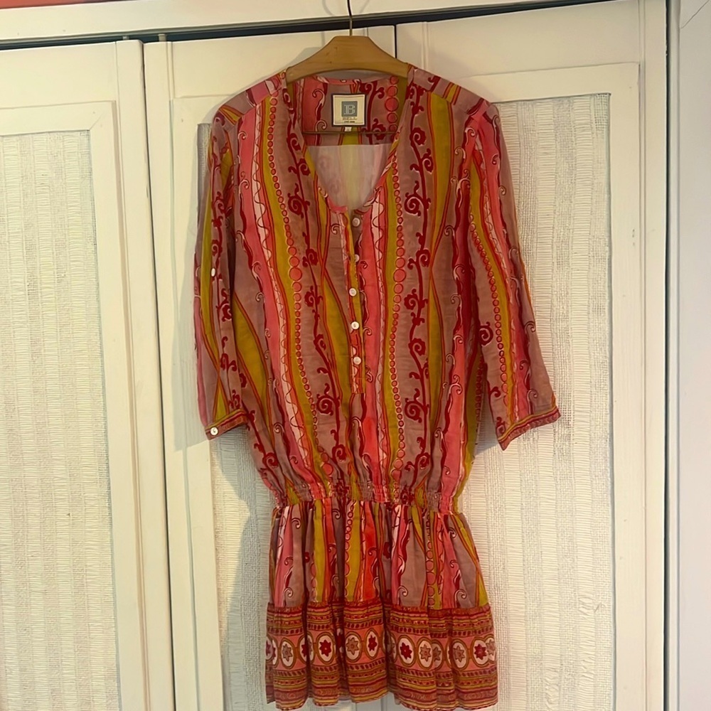 Bell by Alicia Bell popover flounce dress size small